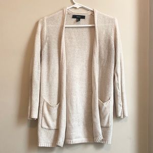 Oatmeal knitted cardigan